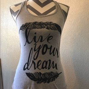"Live your dream" tank