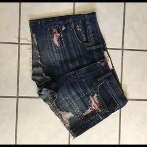 Patched shorts from Hollister