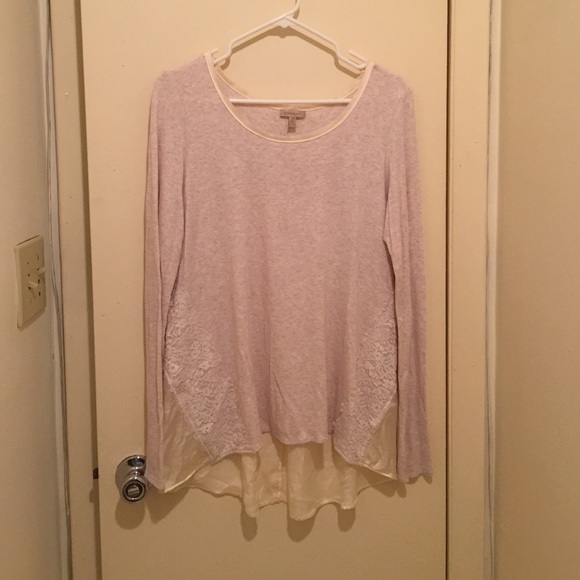 Mixed Medium long sleeve tee from Anthropologie.