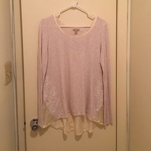 Mixed Medium long sleeve tee from Anthropologie.