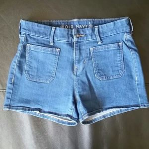 Old Navy high waisted stretch denim shorts