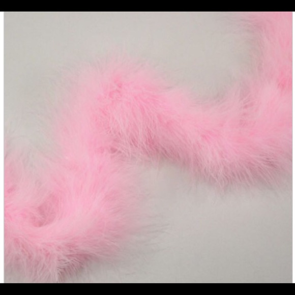 Pink Nike Faux Fur Slides