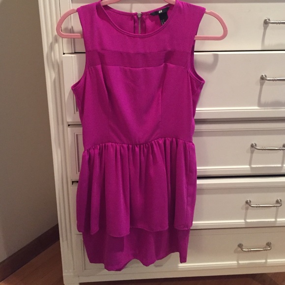 H&M pink party dress