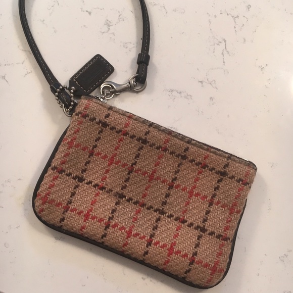 Authentic coach wristlet