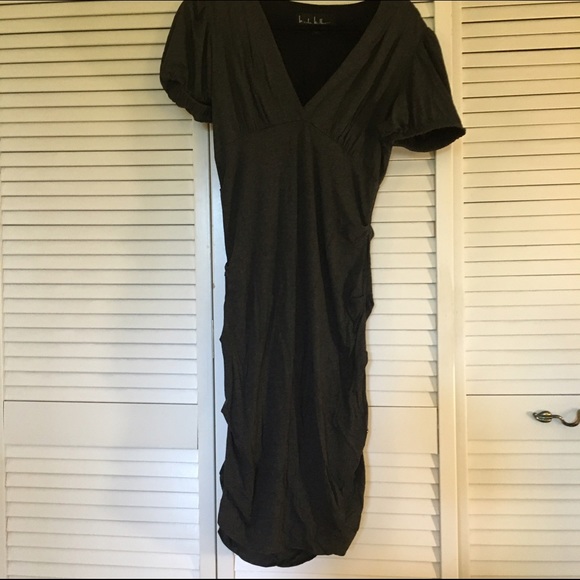 Nicole Miller little gray dress