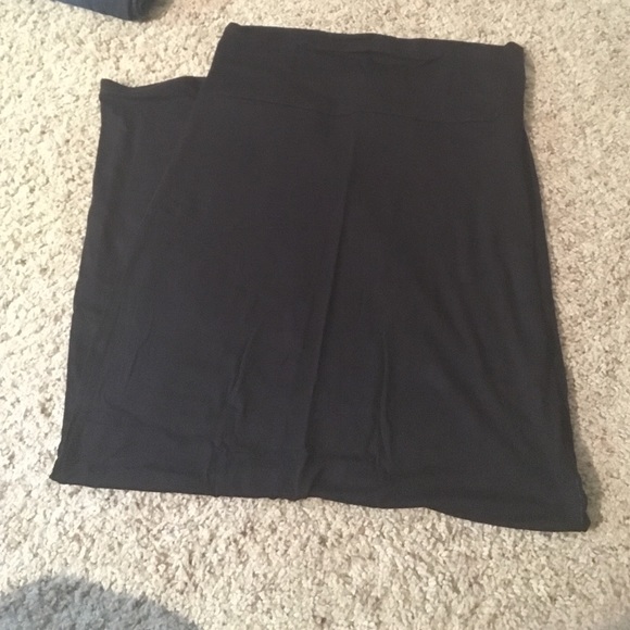 Black Maxi Skirt