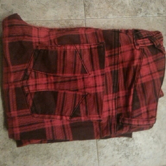 Plaid pants