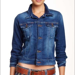 True Religion dusty western denim fitted jacket