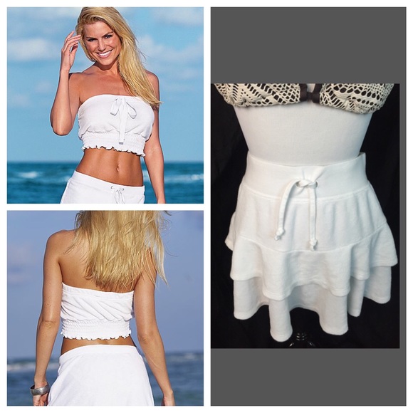 Swim coverup skirt🌊YXL= (fits S/M)
