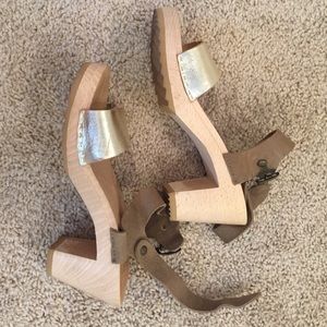 Like brand new BRYR heeled sandals size 38