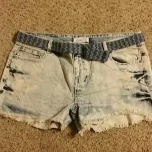Rue 21 light wash shorts! NWOT.
