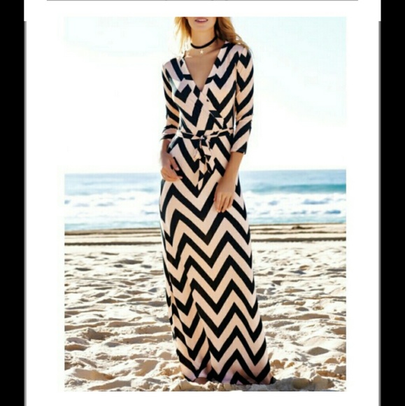 Striped Maxi dress