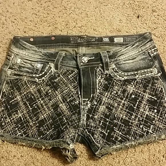Miss me jeans Adorable designed shorts, NWOT