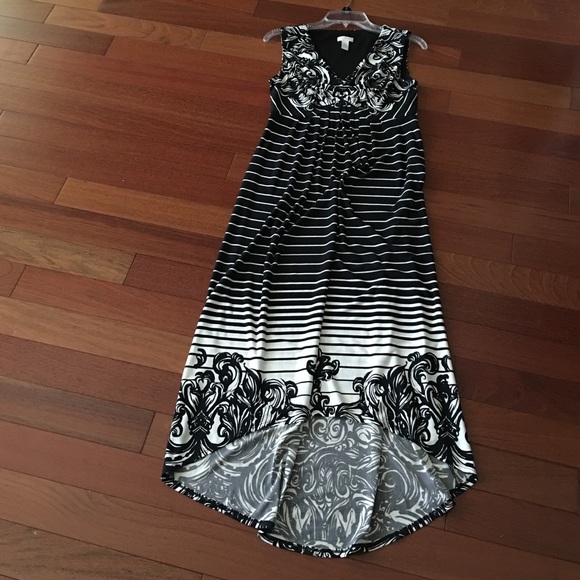 Chico's long dress high/low