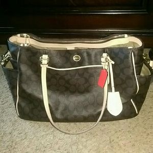 Coach Peyton diaper bag