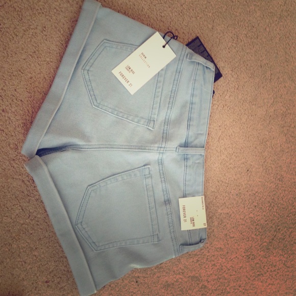 Low rise shorts from Forever 21.