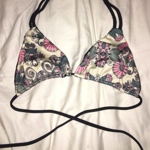 Triangle reversible bikini, itty bitty bottoms