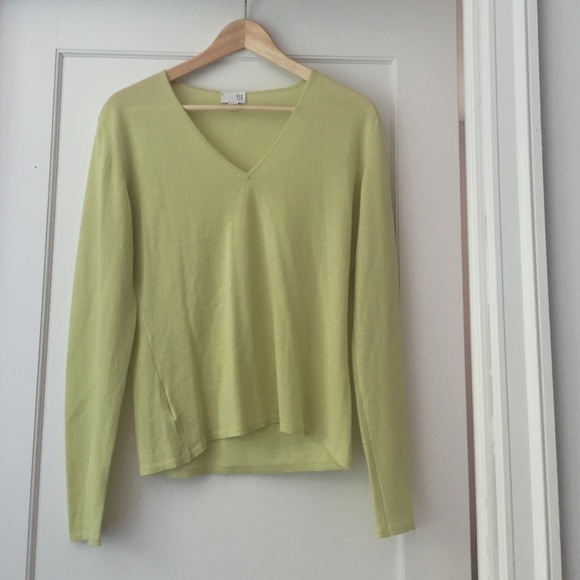 TSE light wool sweater.