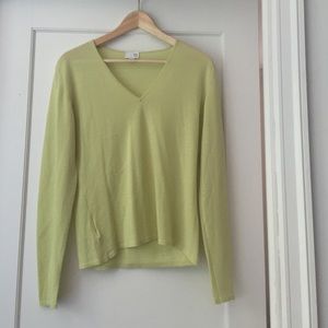 TSE light wool sweater.