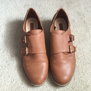 Monk strap women's loafers