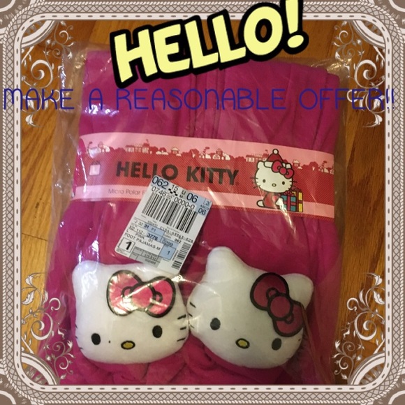 Hello Kitty Foot pajamas