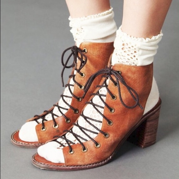 Free People Shoes Jeffrey Campbell Free People Minimal Lace Up Heel Poshmark