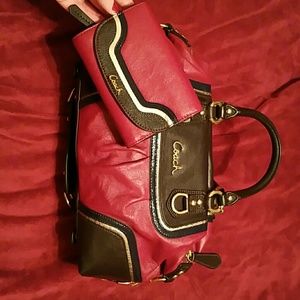 RARE NEW COACH ASHLEY SPECTATOR BAG AND WALLET
