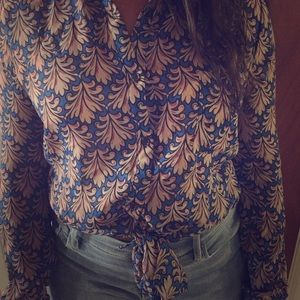 Elegant chiffon blouse