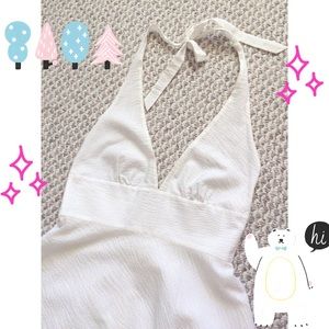 🍓Final🍓J. Crew White Halter Dress