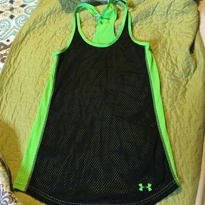 Under Armour mesh heat gear tank!