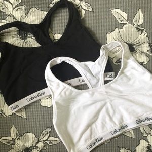 🌸Two Calvin Klein bra's🌸