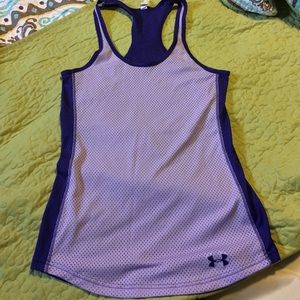 Under Armour mesh heat gear tank!