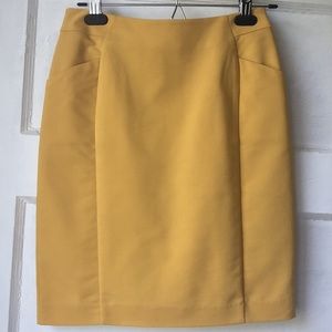 H&M yellow/mustard skirt