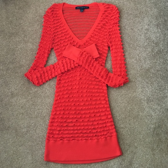 French Connection coral light sweater