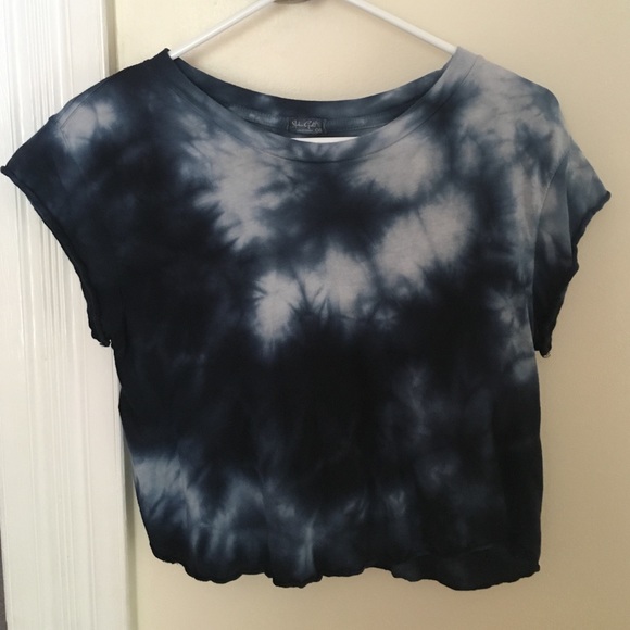 Cropped Tie Dye Tee
