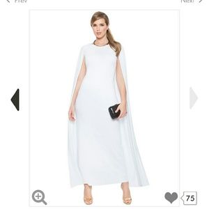 Eloquii Cape Sheath gown