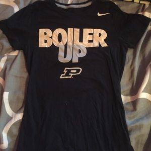 Nike Purdue Boilermakers fitted tee