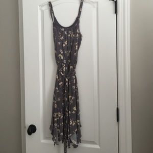 Lauren Conrad grey floral sundress