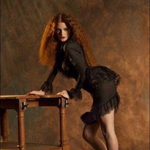 Agent Provocateur Sheer Morrigan Dress; Black