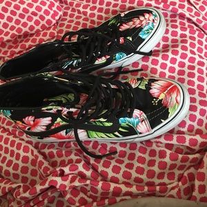 Perfect Condition Vans Tropical Hightops