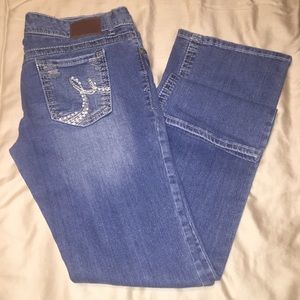 Maurice's Long Denim Bootcut Jeans.