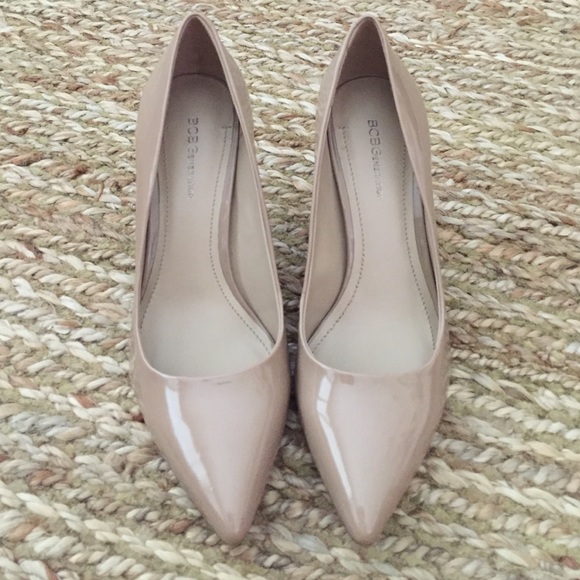 BCBGeneration Nude colored. 3 inch heels