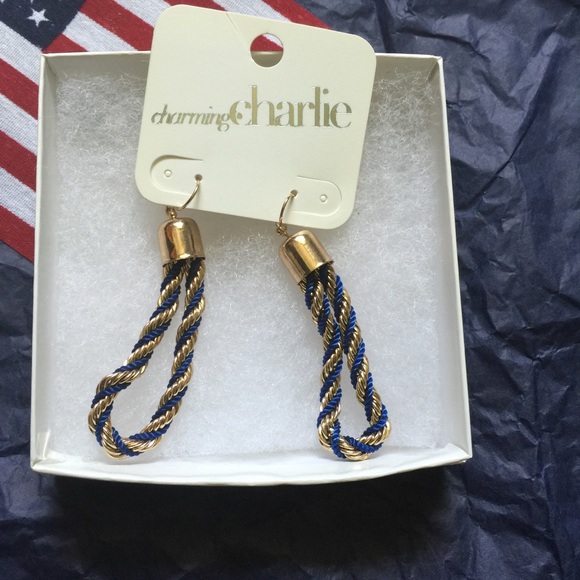 New nautical drop earrings