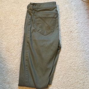 Olive hollister Jean leggings