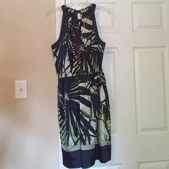 Tahari beautiful silk fabric dress