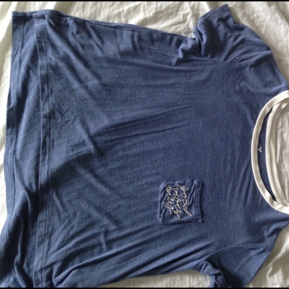 American Eagle "Good Vibes Only" Crop Top