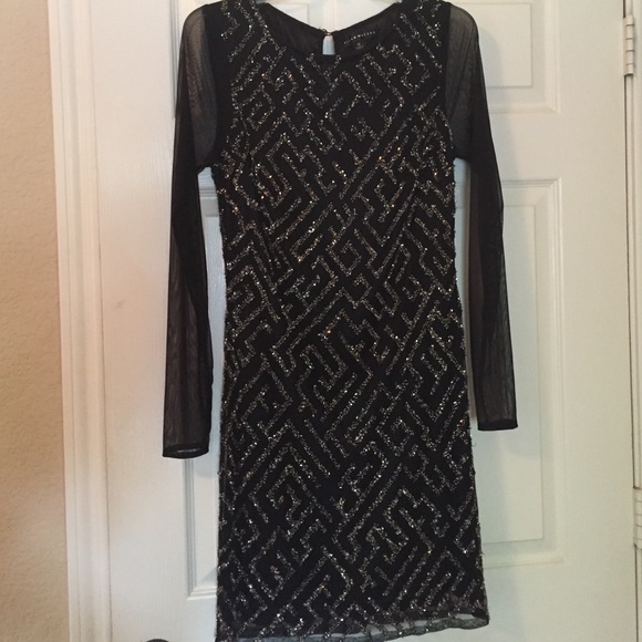 Aidan Mattox sequin dress