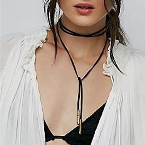 Choker Wrap Necklace - Picture 2 of 4