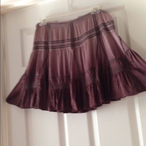 Silk skirt