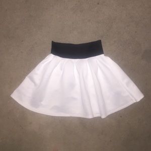 High waisted vintage skater skirt